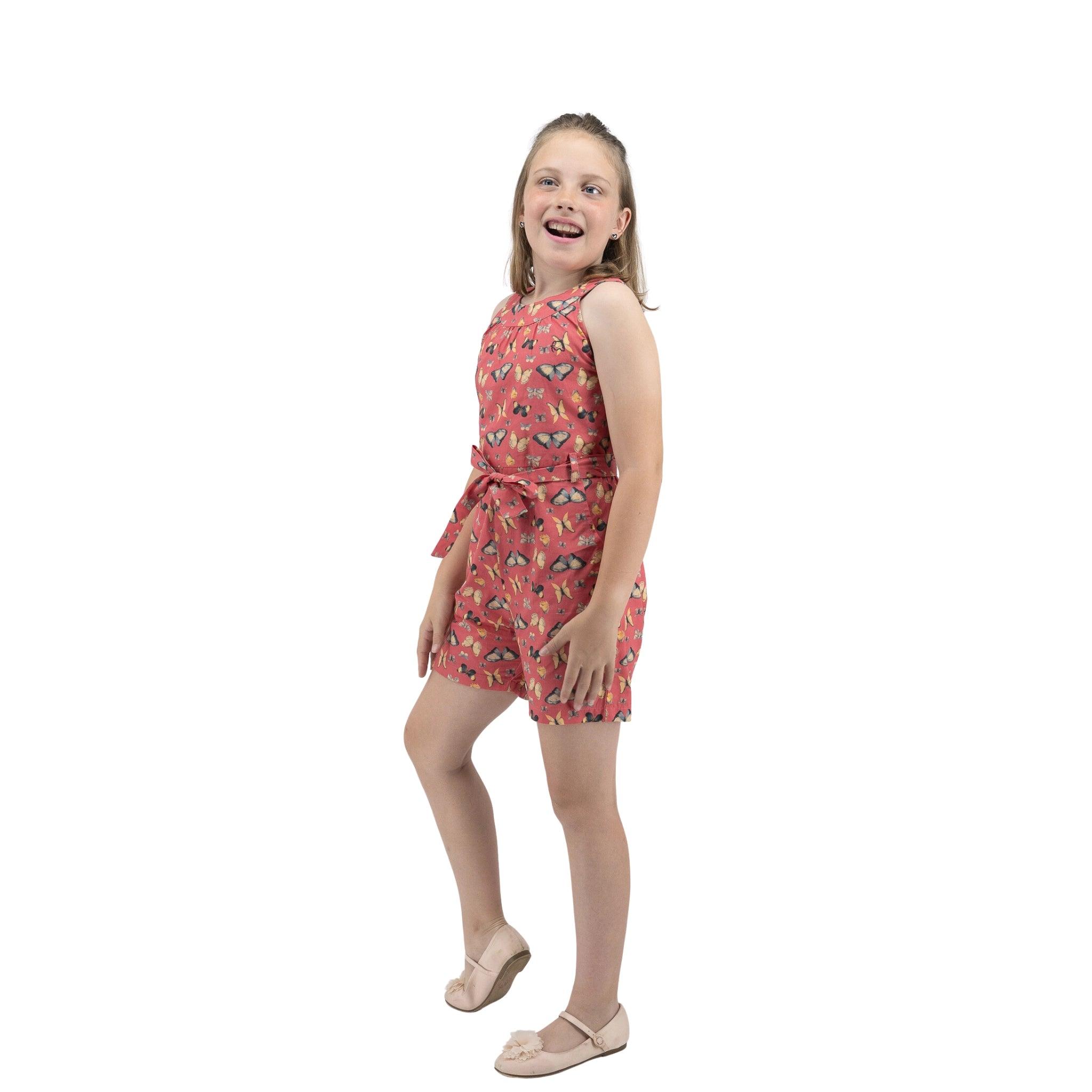 Stylish Romper with Pockets for Girls - JumpsuitsKaree