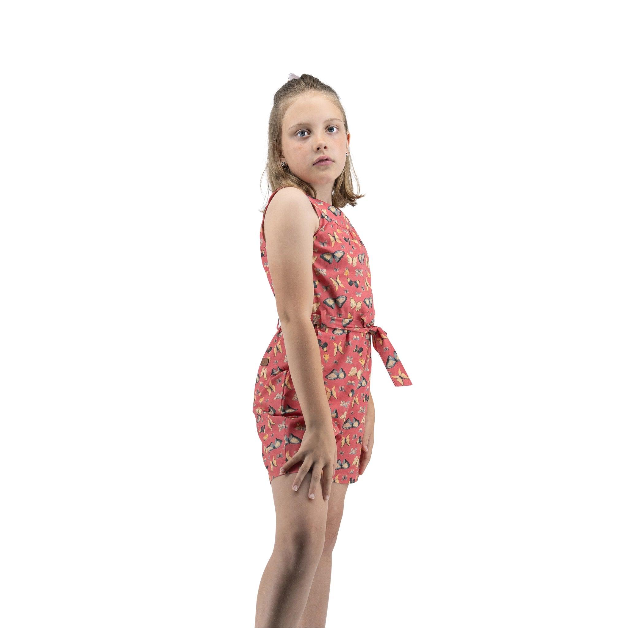 Stylish Romper with Pockets for Girls - JumpsuitsKaree