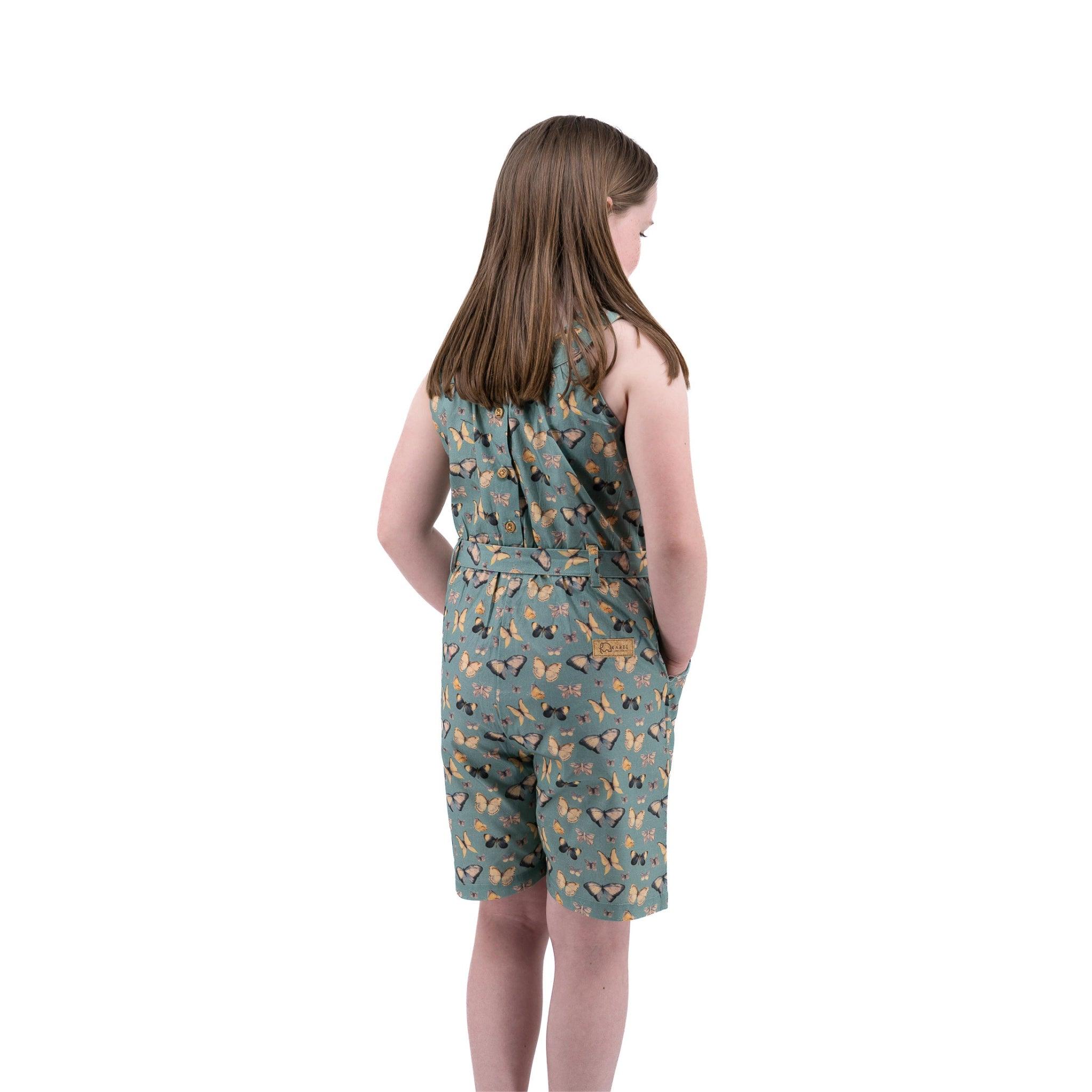 Surf Blue Play Suit for Girls - PlaysuitKaree