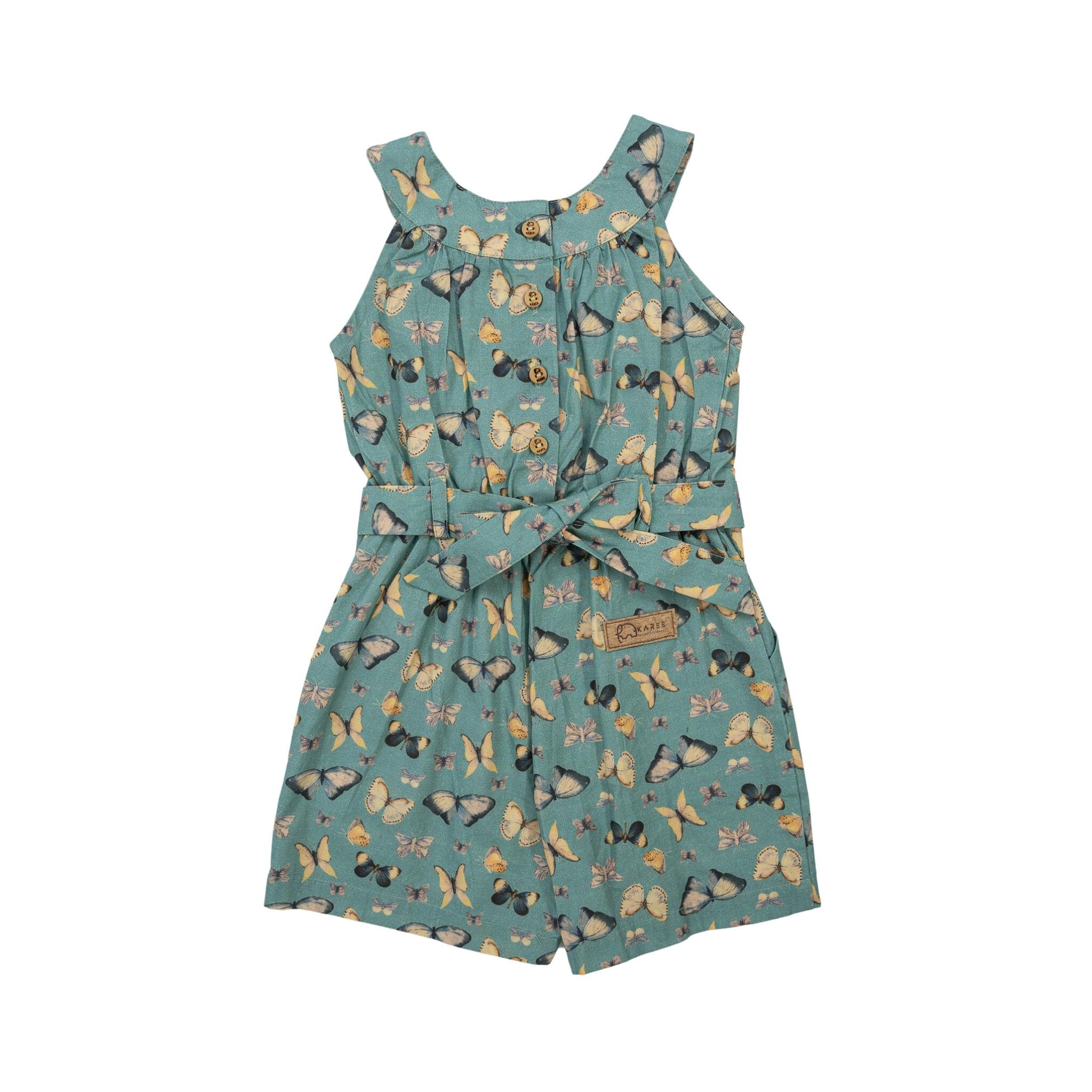 Surf Blue Play Suit for Girls - PlaysuitKaree