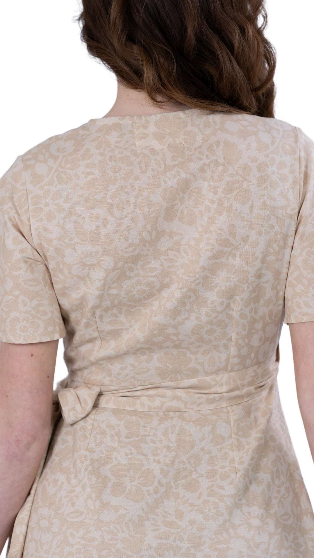 Sustainable Style Staple: Chino Wrap Dress - Wrap DressKaree