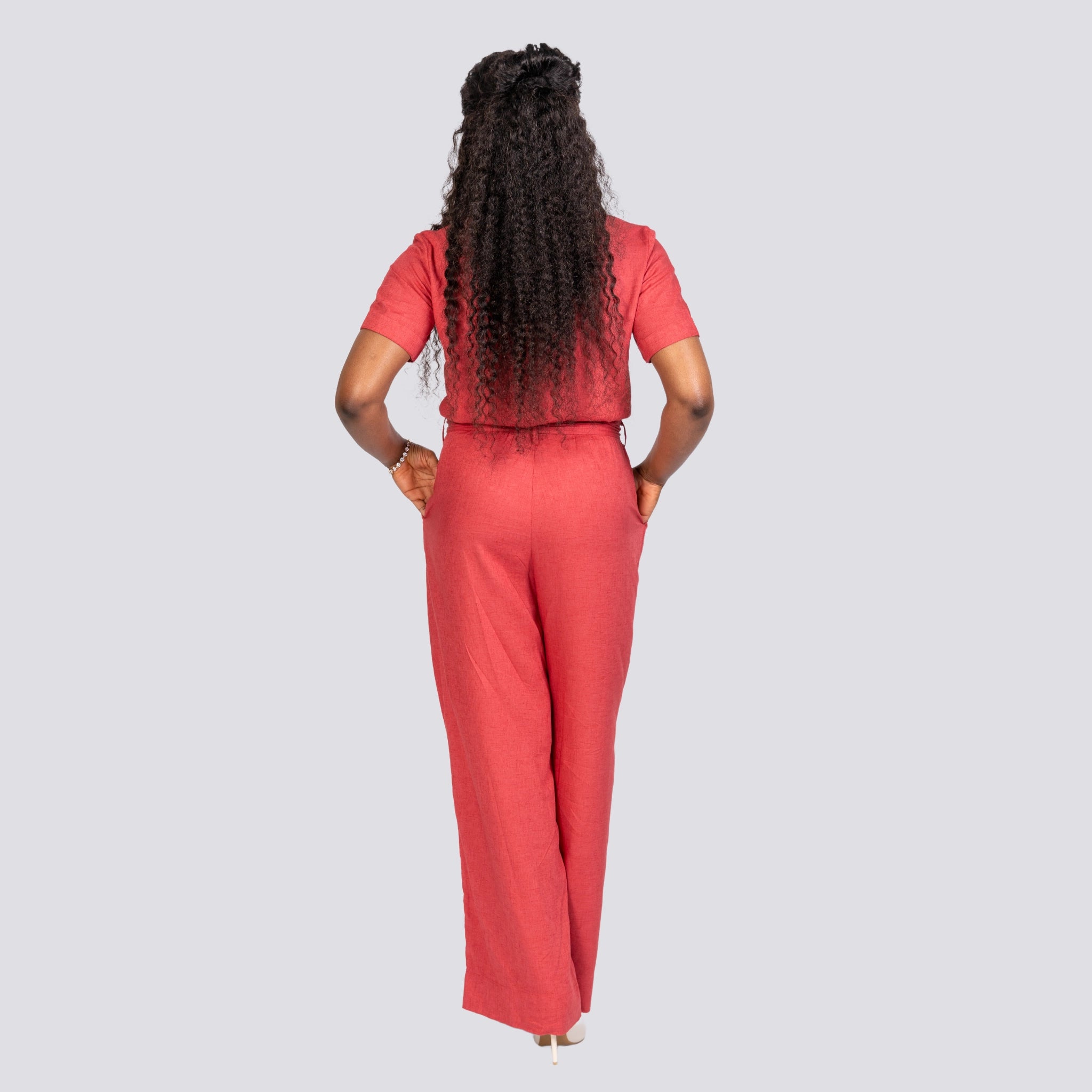 Milano Red Jumpsuit for Women