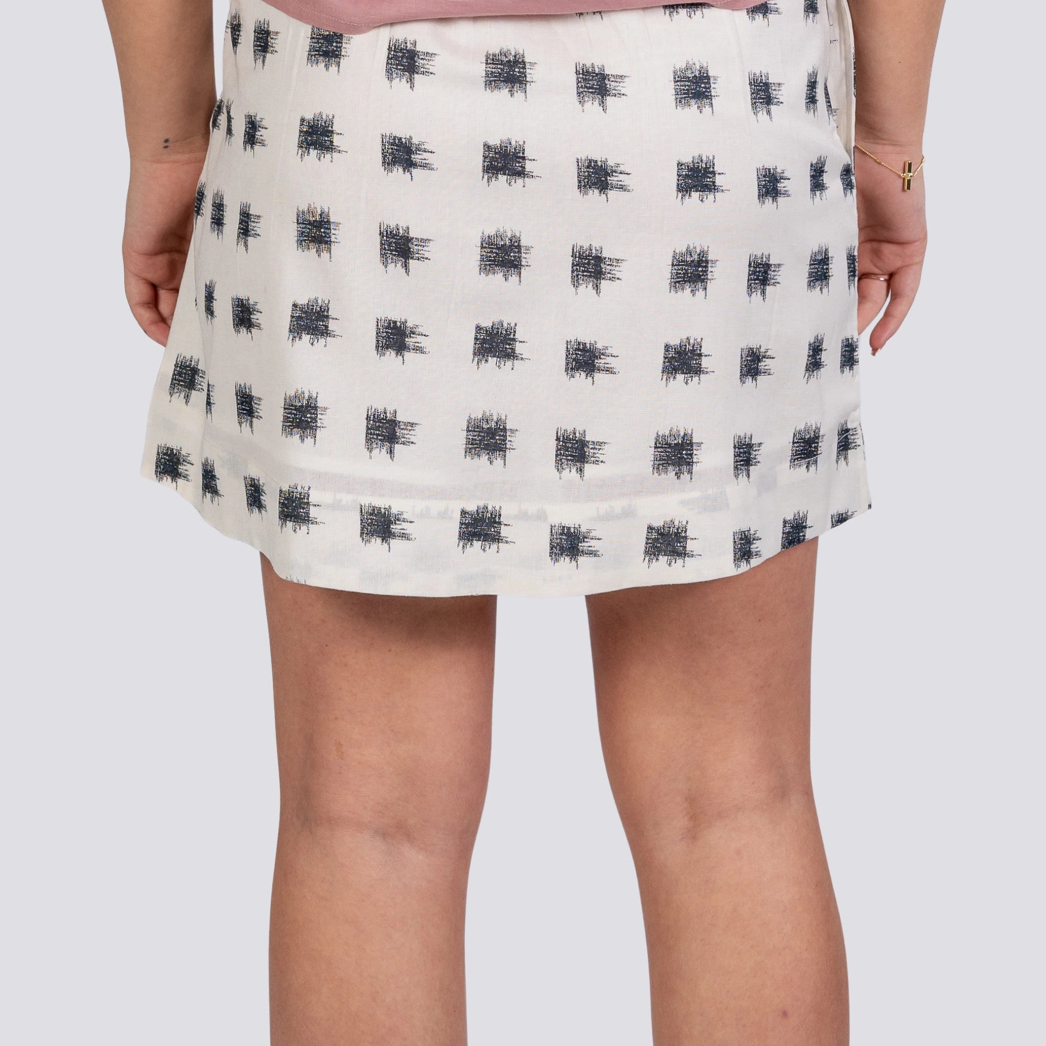 Eco-Friendly Linen Cotton Skirt for Women