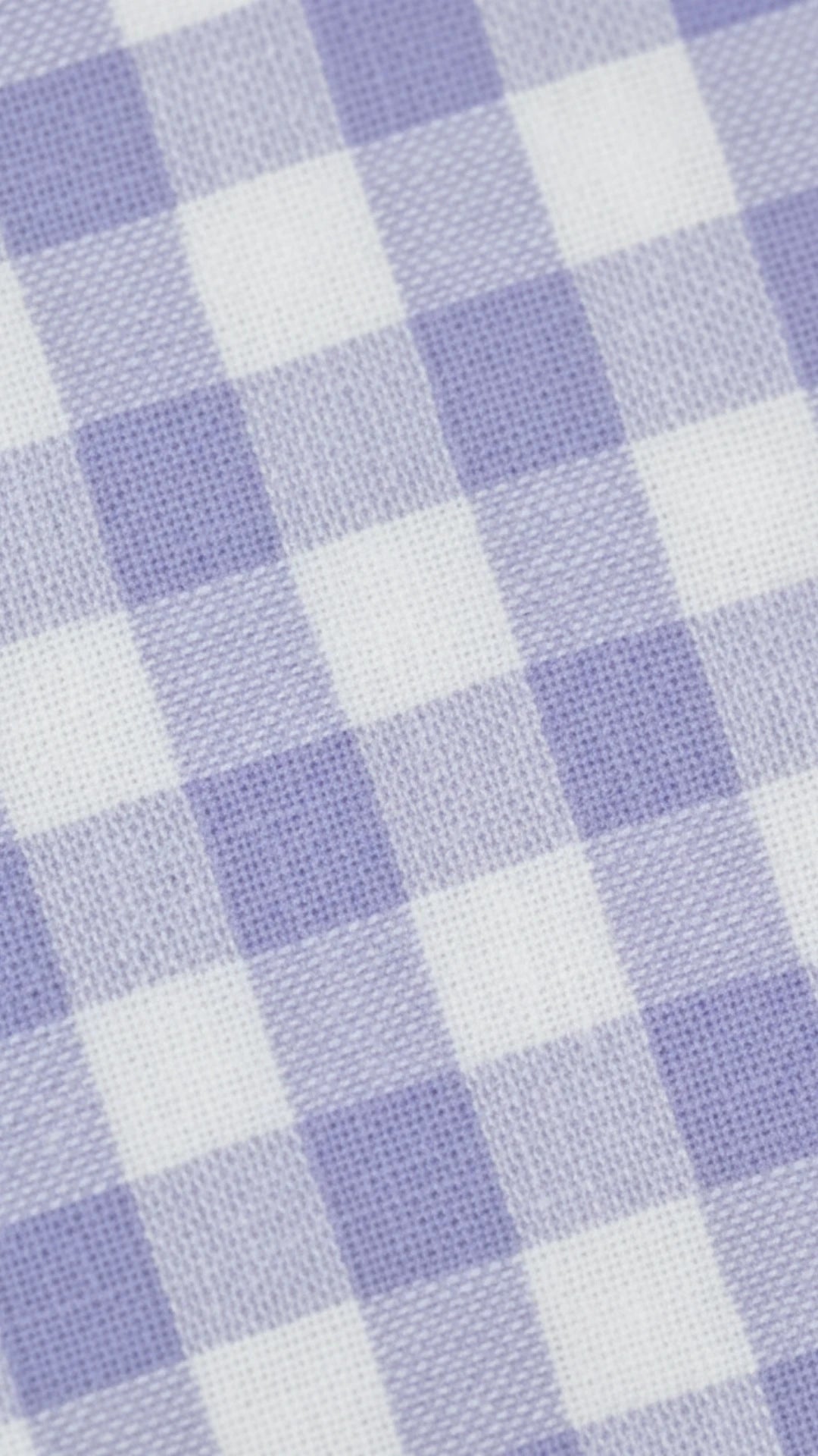 Lavender Gingham Fit & Flare Sundress with Pockets