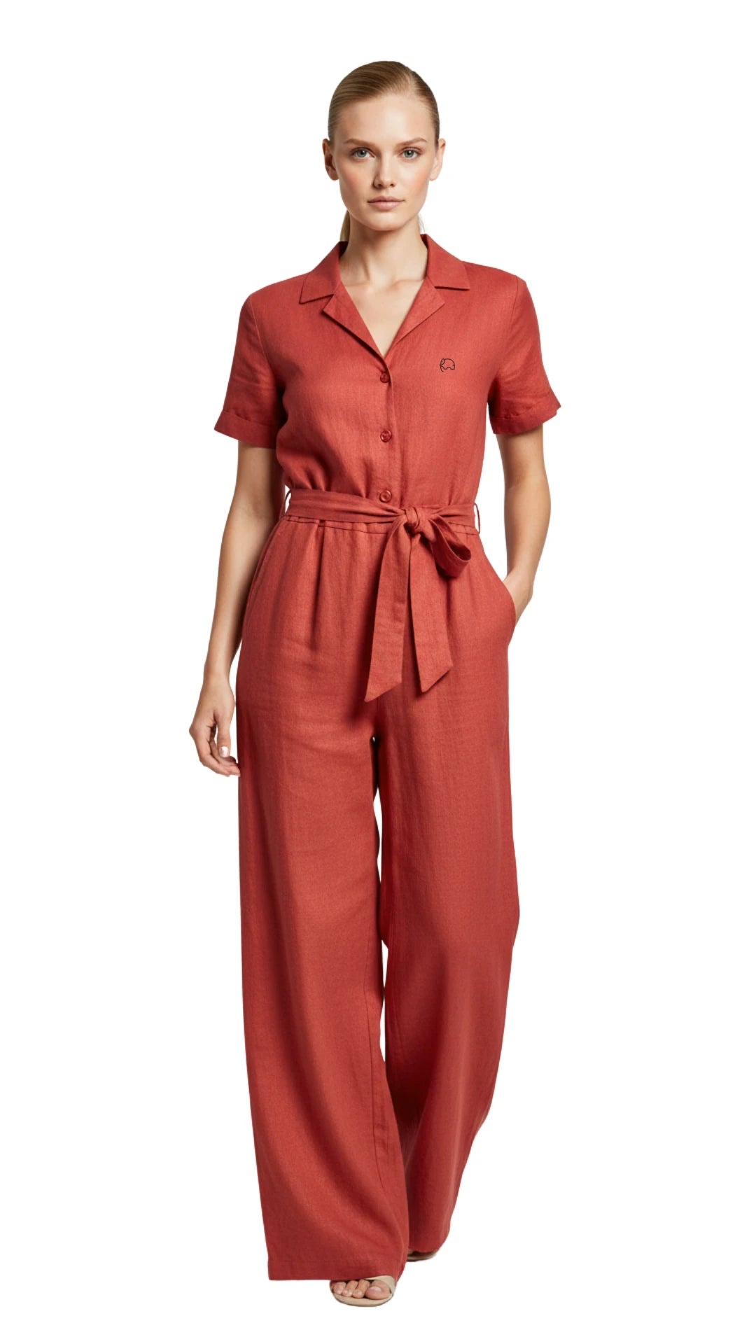 Karee Jumpsuit with pockets for women, comfortable, sustainable and Ethically manufactured 
