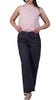 Grey Serenity Cotton Linen Trousers – Sustainable & Elegant Everyday Wear