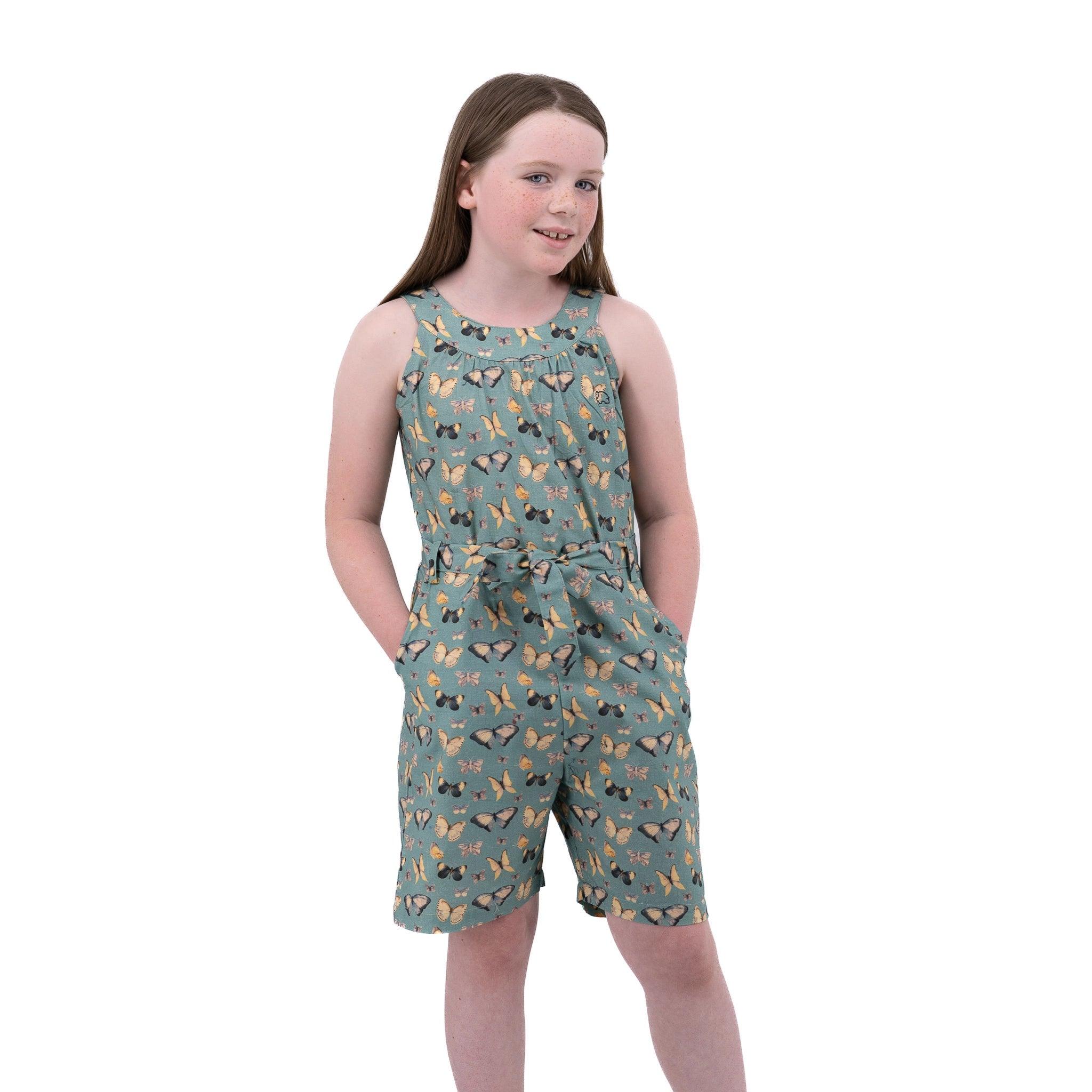 Surf Blue Play Suit for Girls - PlaysuitKaree