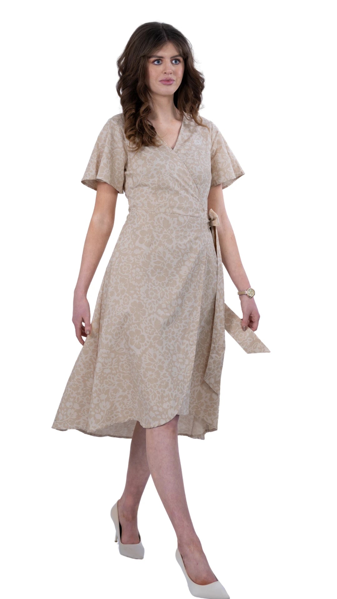 Sustainable Style Staple: Chino Wrap Dress - Wrap DressKaree